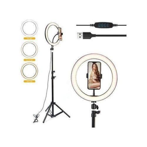 product_image_name-Generic-12 Inch Ring Light With 2.1M Tripod Stand -1