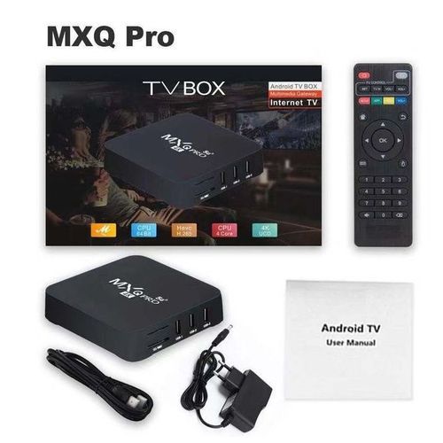 Original MXQ Pro Smart Android TV Box( 8GB Ram 64GB Rom) in Nairobi Central  - TV & DVD Equipment, Mega Electronics Store