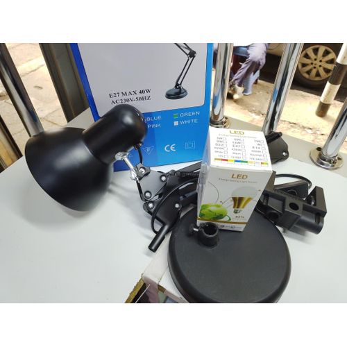 product_image_name-Generic-Architect Adjustable Desk Lamp E27 Clamp Table Reading Light-6