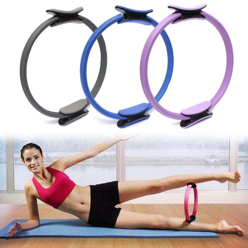 Generic Professional Fitness Pilates Slimming Yoga Ring Durable Pilates  Fitness Circle Gym Workout Training Tool Ash @ Best Price Online