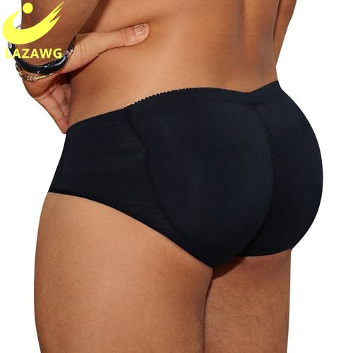 Fashion Mens Shaper Padded Hip Enhancer Slimming Underwear Buttocks  Shapewear Butt Lifter Shorts Booty Padding Panties @ Best Price Online