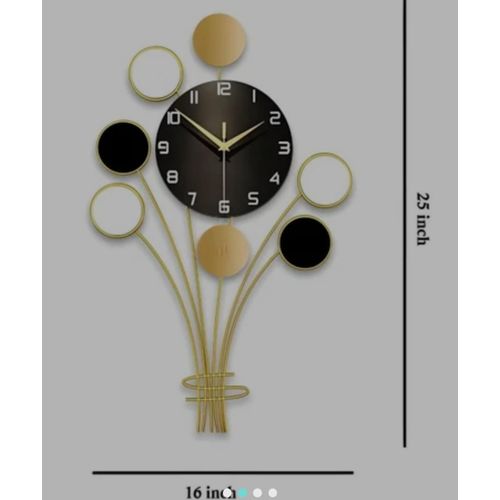 product_image_name-Generic-Geometric shaped wall clock -3