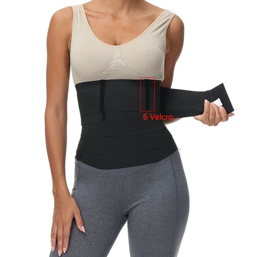 Waist Trainer Wrap For Women Invisible Waist Tummy Wrap Band With Loop  Wraps For Stomach Free Size Lower Belly Control