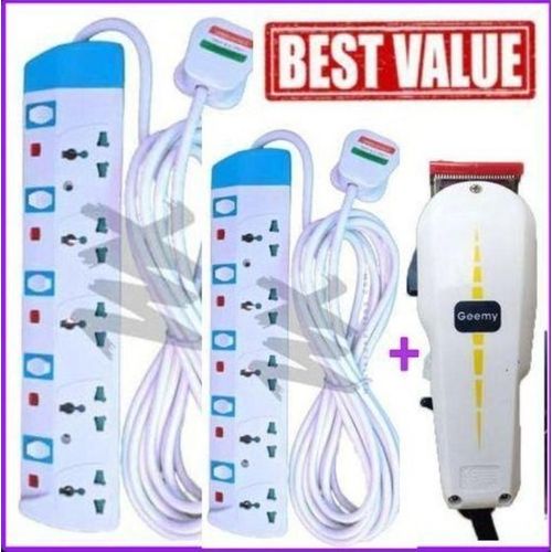 product_image_name-Power King-5 Way Extension 2 Pieces + Shaving Machine-Kinyozi-1