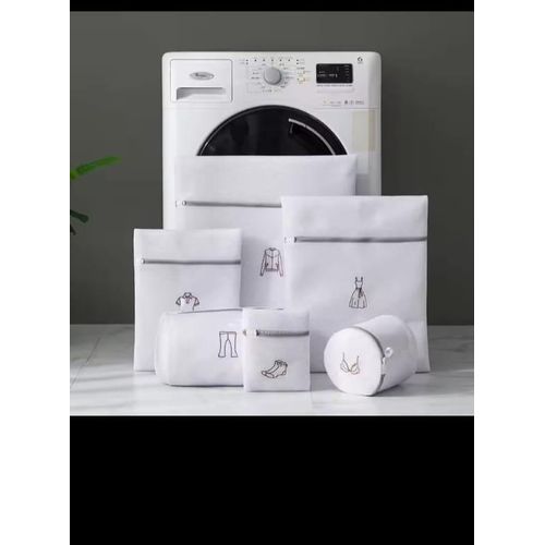 product_image_name-Generic-6pcs zipper mesh laundry bags-1