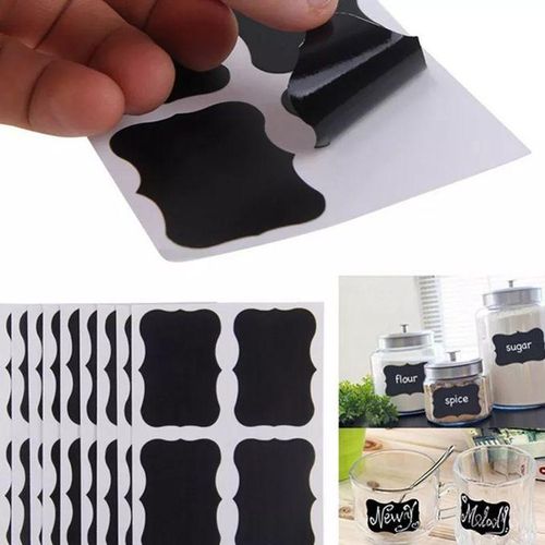 product_image_name-Generic- Reusable Waterproof Mason Jars Labels Kitchen Pantry,Spice Jars Glass Bottles – Best Stickers & Organizing Label with White Pen-3