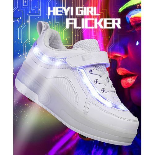 Children's trainers sales with wheels