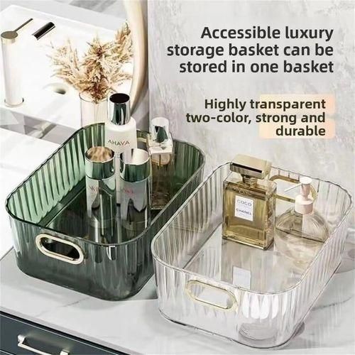 product_image_name-Generic-Multipurpose Transparent Acrylic Storage Basket Organizer-2