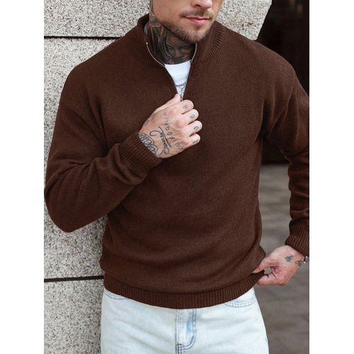 product_image_name-Fashion Addict-Quarter zip sweater-3