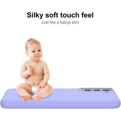 product_image_name-Generic-Shockproof silicone Case Microfiber Lining cover for samsung Galaxy S21 plus(+)-3