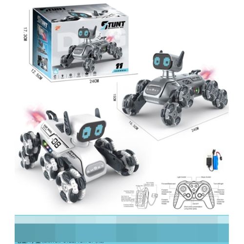 product_image_name-Generic-Stunt Mechanical Dog (Rechargeable Remote-Control Toy)-1