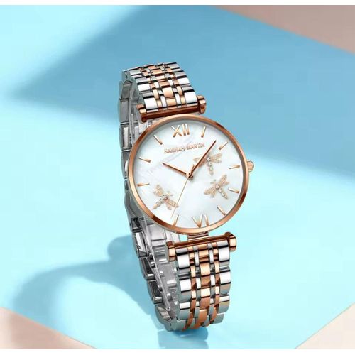 product_image_name-Hannah Martin-Two-Tone Dragonfly Wristwatch-1