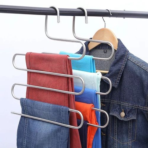 Hiputi Clothes Hanger will be the best companion for you. These hangers(pak  of 10) Plastic Trousers Pack of 10 Hangers For Trousers Price in India -  Buy Hiputi Clothes Hanger will be