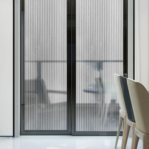 product_image_name-Generic-Frosted Rainbow Stripped Privacy Window Film Static Cling Sticker-2