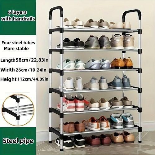 product_image_name-Generic-Tier Multifunctional Freestanding Shoe Rack Collapsible Shoe Rack-1
