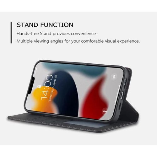 product_image_name-Generic-Tecno Pop 2F Phone Case Luxury Leather Flip Wallet Cover with Magnetic Closure, Shockproof Protection and Built-in Card Storage-6