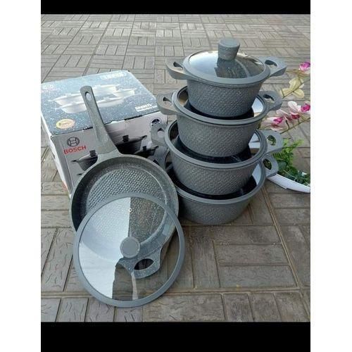product_image_name-Generic-Bosch 11 pc silicone rubber granite cook ware set-1