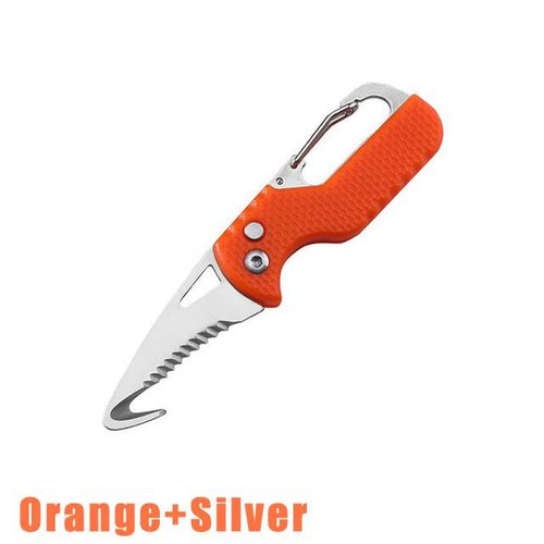 Generic Youpin Portable Express Parcel Knife Keychain Serrated Hook  Carry-On Unpacking Multifunction Emergency Survival Tool Box Opener @ Best  Price Online