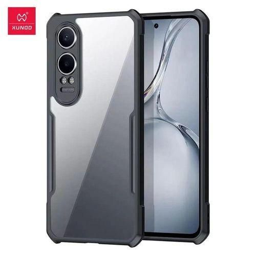 product_image_name-Generic-Xundd Shockproof Bumper Shell Back Transparent Acrylic + TPU Buffer Case Cover for Oneplus Nord CE4 Lite-1
