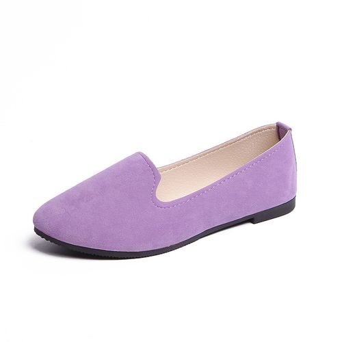 Fashion Lavender Women s Flats 2023 Women Shoes Candy Color Woman Loafers Spring Autumn Flat Shoes Wo WJ Best Price Online Jumia Kenya