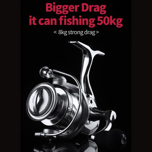 Generic 5.2:1 High Speed Spinning Fish Reel (5000 Series) @ Best