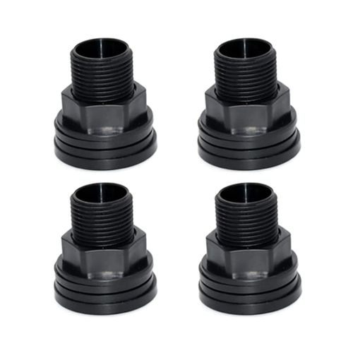 Aquarium Bulkhead Fittings (Slip x Slip)  1/2, 3/4, and 1 Sizes –  Aquarium Co-Op