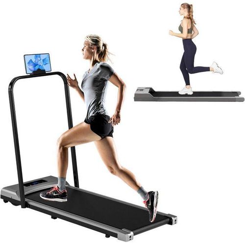 product_image_name-Generic-Foldable Electric Treadmill - Electronic Walking Pad - Upto 14km/hr-1