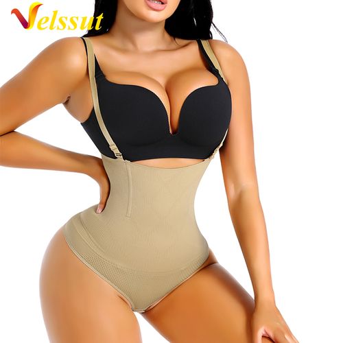 Fashion Velssut Women Waist Cincher Trainer Bodi Shaper Underwear Shapewear  Fajas Slimmer Seamless Belly Tummy Control