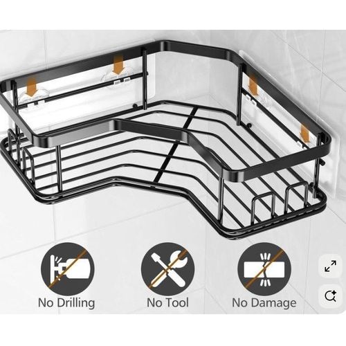 product_image_name-Prl-No drill 5 Pack Corner Shower Caddy-3