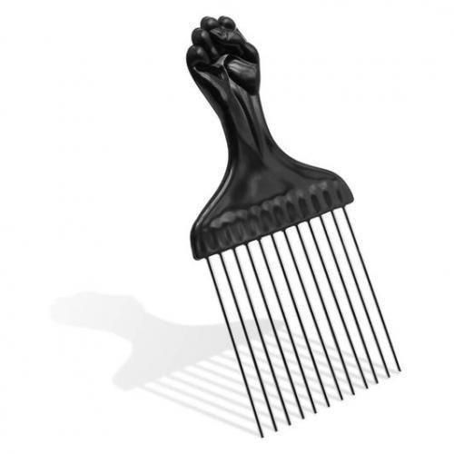 product_image_name-WT-Metal Afro Comb Afro Pick Tool - Wide Toothed Comb-1