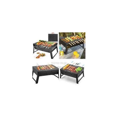 product_image_name-Generic-Foldable Portable Barbecue Charcoal Grill -35cm*27cm *19.5cm-1