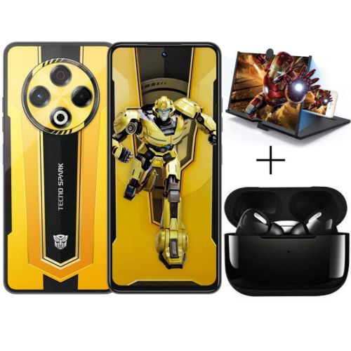 product_image_name-Tecno-Spark 30, 6.78'', 256GB ROM+8GB RAM, 64MP, (4G Dual SIM), 5000mAh-BumbleBee-1