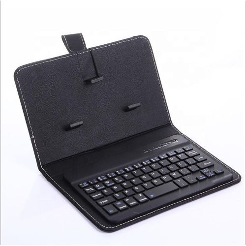 product_image_name-Generic-Portable Wireless Bluetooth Keyboard For Smart Phones + Leather Case Cover-4