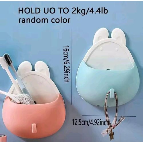 product_image_name-Generic-Wall mounted seamless Toothbrush holder -1