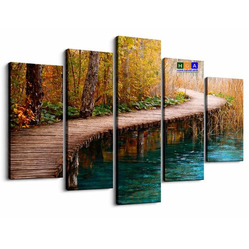 product_image_name-Canvas Prints-5 Panels Canva Printed Art Series-4