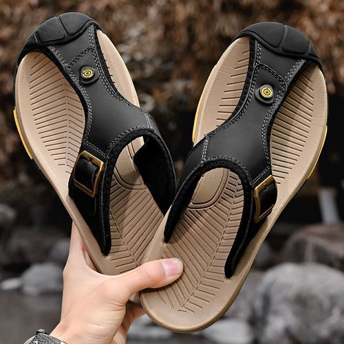 Women Jelly flip Flop Bow Sandals-Beach Flat Rivets Rain Ankle Strap Thong  Black - Walmart.com