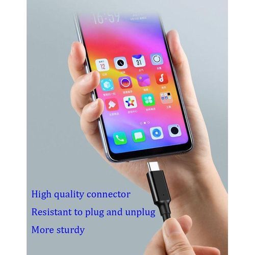 product_image_name-Generic-USB3.2 Type C To USB A Cable Data Transfer USB C SSD Hard Disk Cable 3A PD 60W-3
