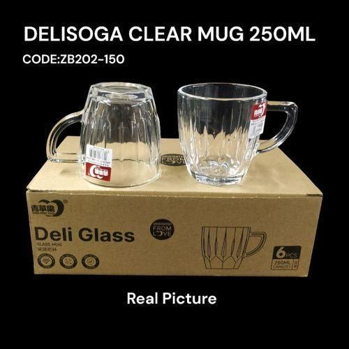 product_image_name-Delisoga- CLEAR MUG 250ML 6PCS-1