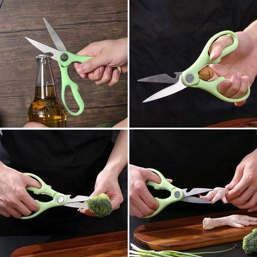 product_image_name-Generic-Hot sale Stainless steel multi function kitchen scissors/shears-2