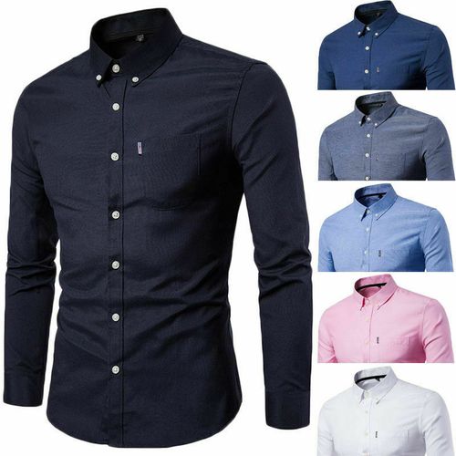 Fashion 6 Pack Men Official Shirts - Slim fit - 100% Cotton... @ Best ...