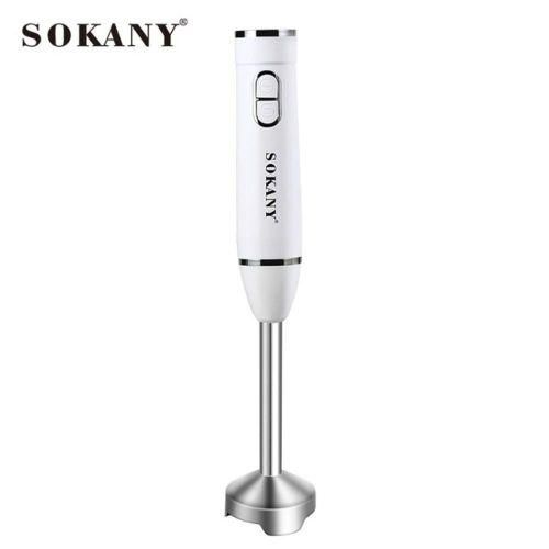 product_image_name-Sokany-Powerful 300W Immersion Stick electric Hand Blender with Stainless Steel Blades, Powerful Electric Ice Crushing 2-Speed Control Handheld Food Mixer,Purees, Smoothies, Shakes, Sauces & Soups-4