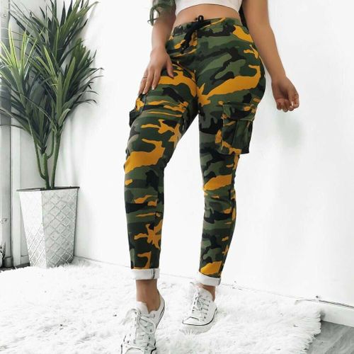 Camo cargo sale trousers womens