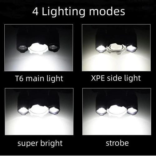 product_image_name-Generic-Super Bright Security Patrol Headlamp with 3 T6 LEDs and Strobe Mode-2
