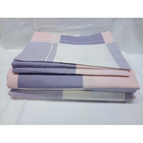 product_image_name-Generic-High Grade Premium Cotton Bed Sheet Set, 2 Flat Bedsheets & 2 Pillow Cases-1
