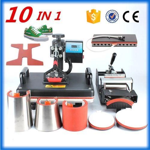 product_image_name-Combo- 10 In 1 Heat Press Machine, Sublimation Printer/Heat Transfer Machine-2