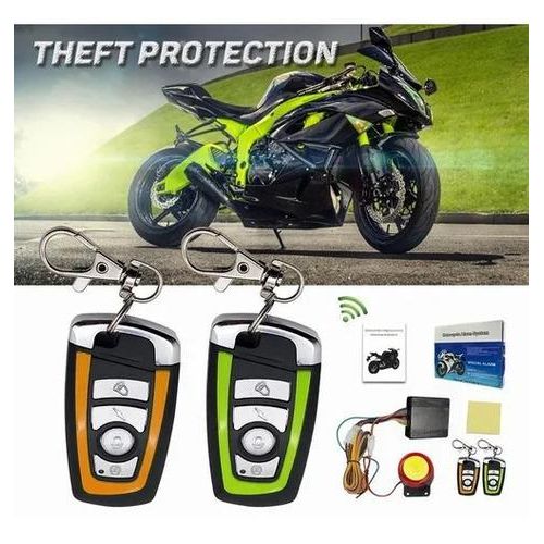 Universal Motorcycle Bike Alarm System Scooter Anti-theft Security Alarm  Moto Remote Control Engine Start + Alarme Moto Speaker - AliExpress