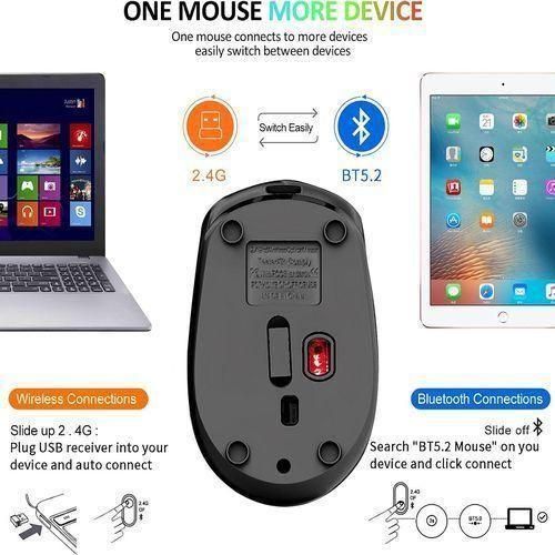 product_image_name-RichRipple-2.4G Wireless Dual-mode Bluetooth Mouse Wireless Rechargeable Mouse-5