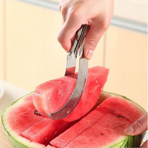 Generic (A)Watermelon Cutter Cutting Tools Steel Fruit Slicer