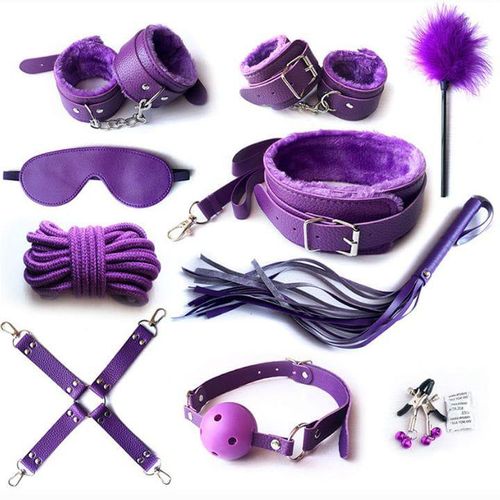 product_image_name-Generic-10pcs Pack Bondage Restraints BDSM Adult Sex Toys-2
