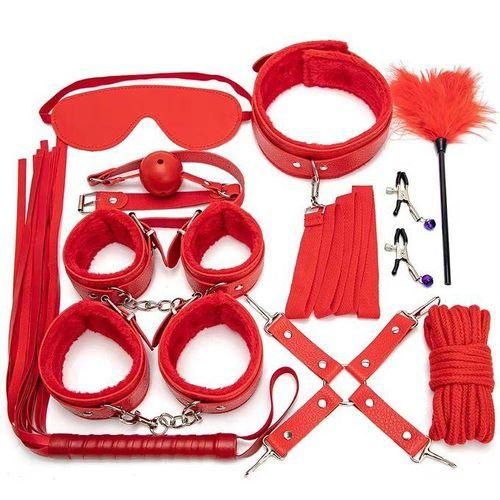 product_image_name-Generic-10pcs Pack Bondage Restraints BDSM Adult Sex Toys-3
